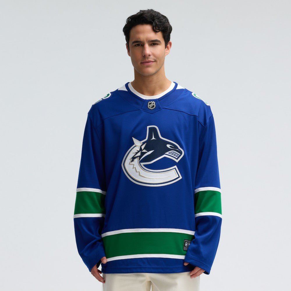 NHL Blue Vancouver Canucks Fanatics Home Team Breakaway Jersey