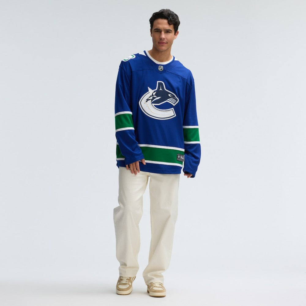 NHL Blue Vancouver Canucks Fanatics Home Team Breakaway Jersey