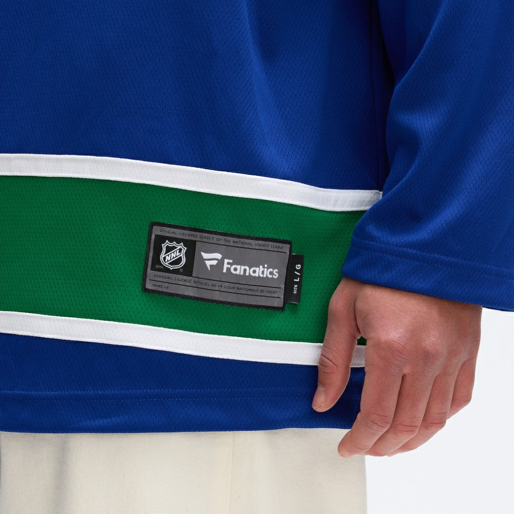 NHL Blue Vancouver Canucks Fanatics Home Team Breakaway Jersey