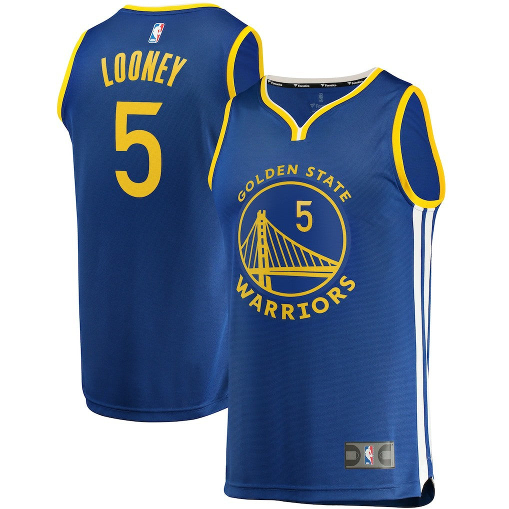 NBA Kevon Looney Golden State Warriors Fast Break Replica Player Team Jersey sale
