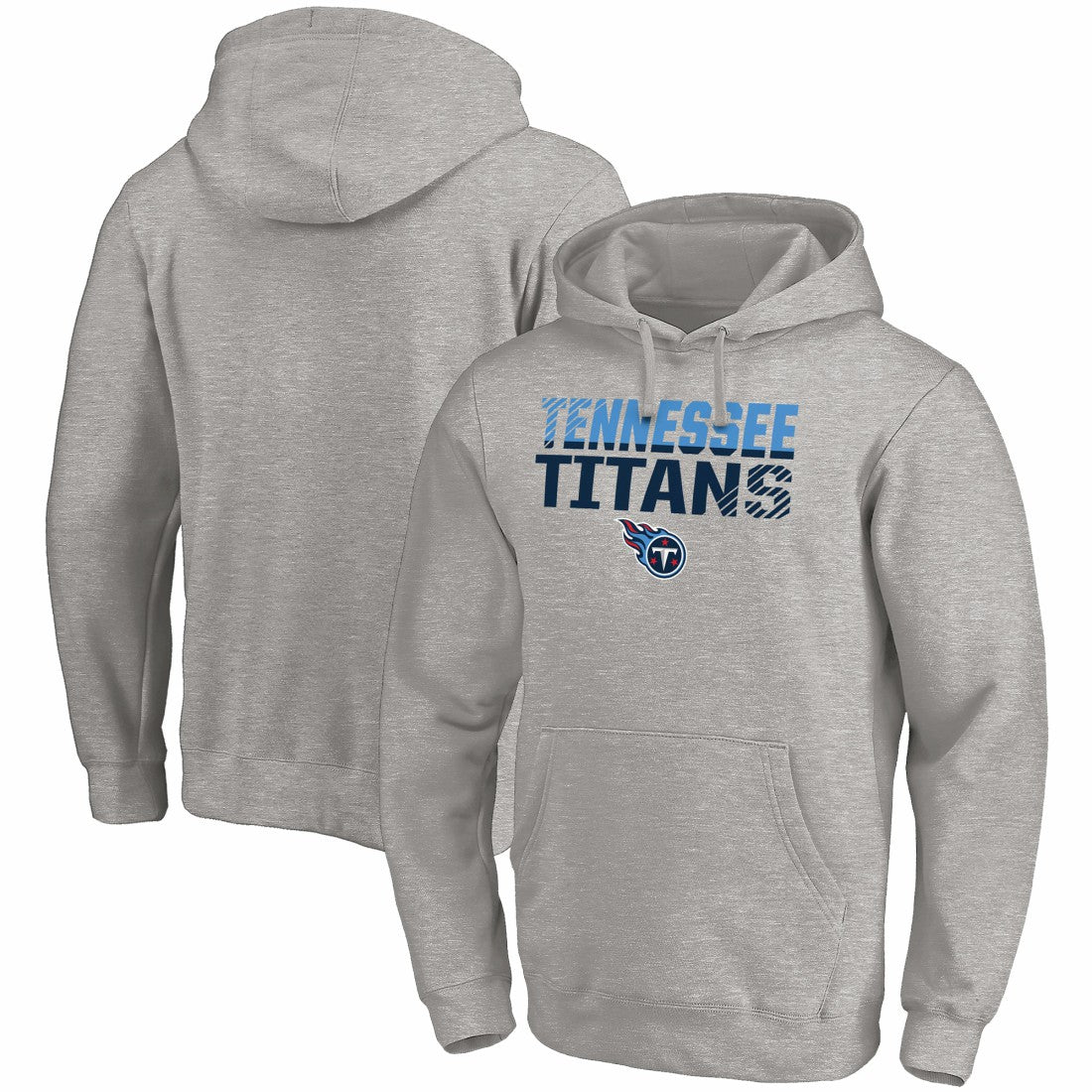 Fade Out Fitted Pullover Hoodie - Tennessee Titans