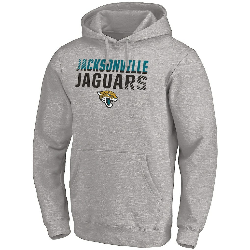 Fade Out Fitted Pullover Hoodie - Jacksonville Jaguars