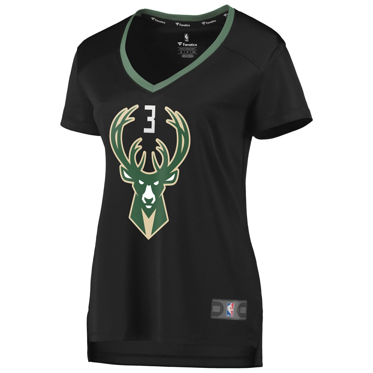 NBA George Hill Milwaukee Bucks Women's Fast Break Replica Player Jersey
