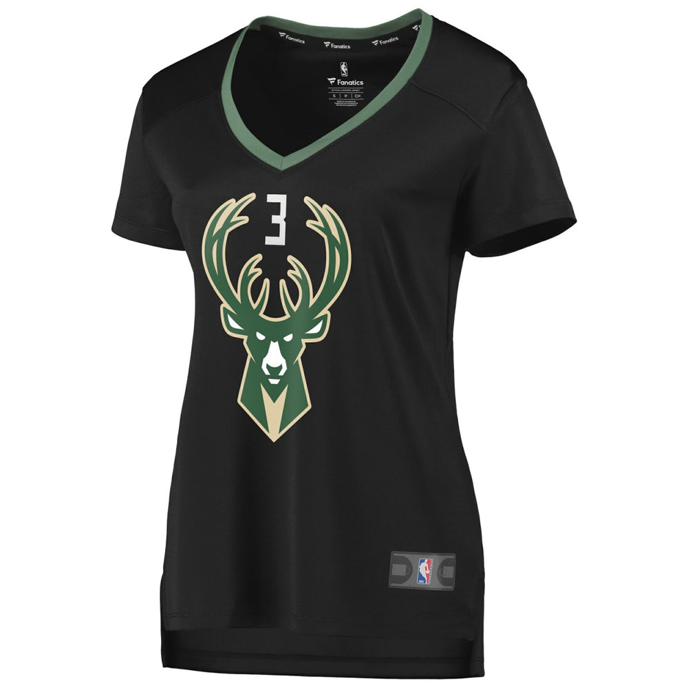 NBA George Hill Milwaukee Bucks Women's Fast Break Replica Player Jersey