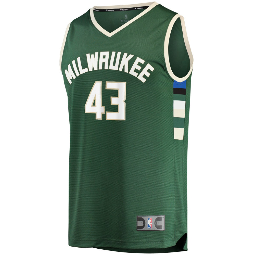 NBA Thanasis Antetokounmpo Milwaukee Bucks Fast Break Replica Player Jersey
