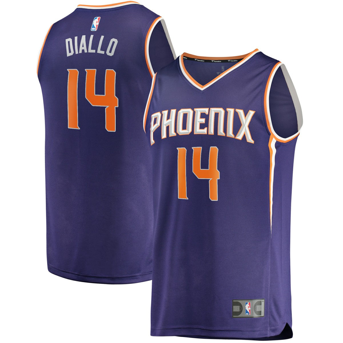 NBA Cheick Diallo Phoenix Suns Youth Fast Break Replica Player Jersey