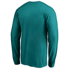 Team Lockup Long Sleeve T-Shirt - Miami Dolphins