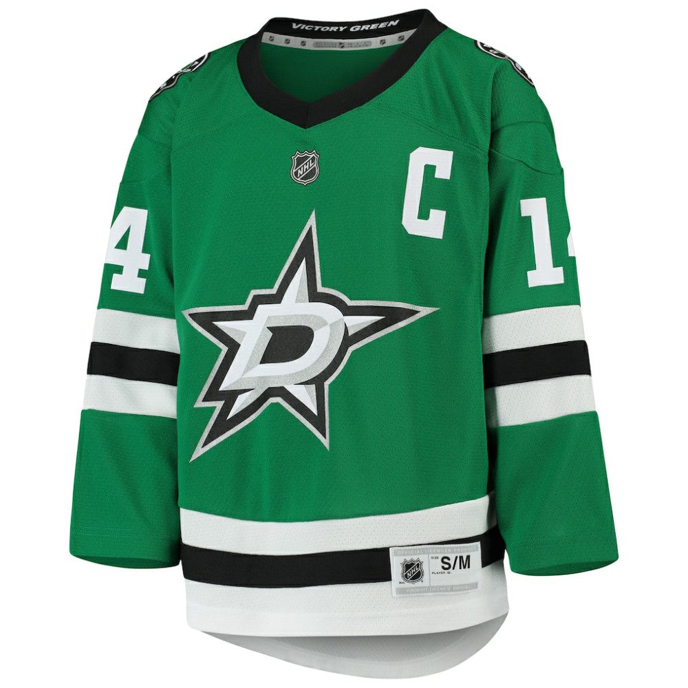 NHL Kelly Green Jamie Benn Dallas Stars Youth Home Replica Player Jersey