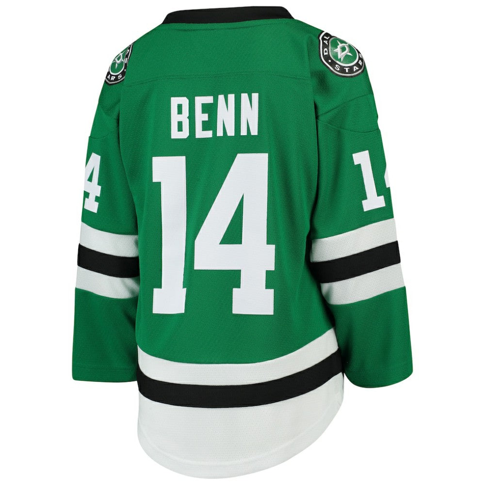 NHL Kelly Green Jamie Benn Dallas Stars Youth Home Replica Player Jersey