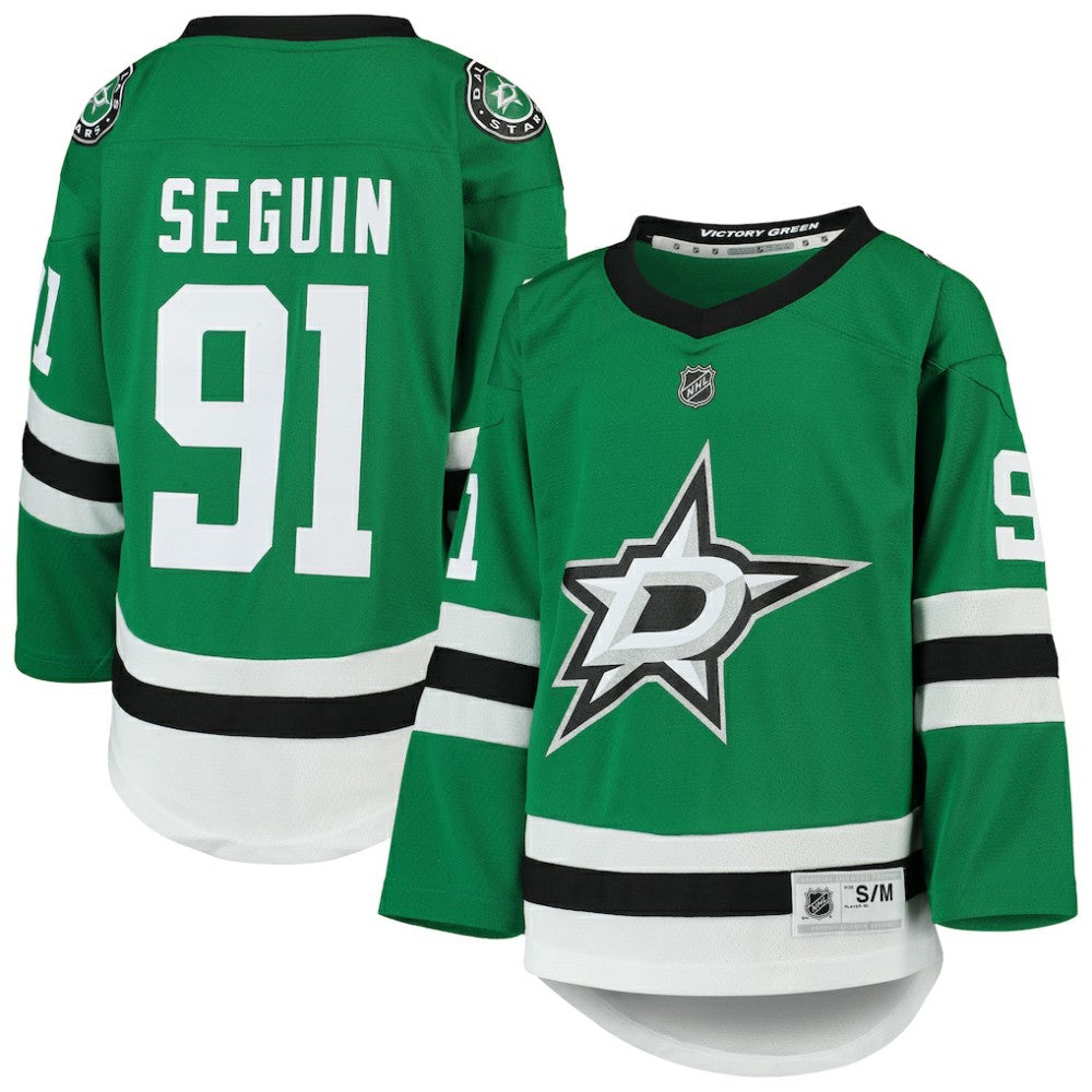 NHL Kelly Green Tyler Seguin Dallas Stars Youth Home Replica Player Jersey