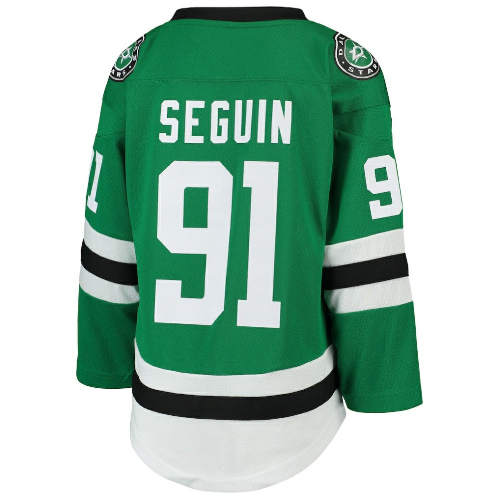 NHL Kelly Green Tyler Seguin Dallas Stars Youth Home Replica Player Jersey