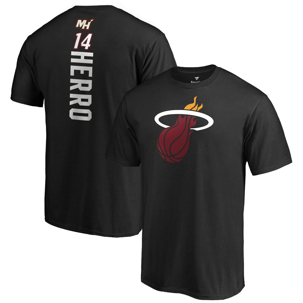 NBA Tyler Herro Miami Heat Playmaker Name & Number T-Shirt