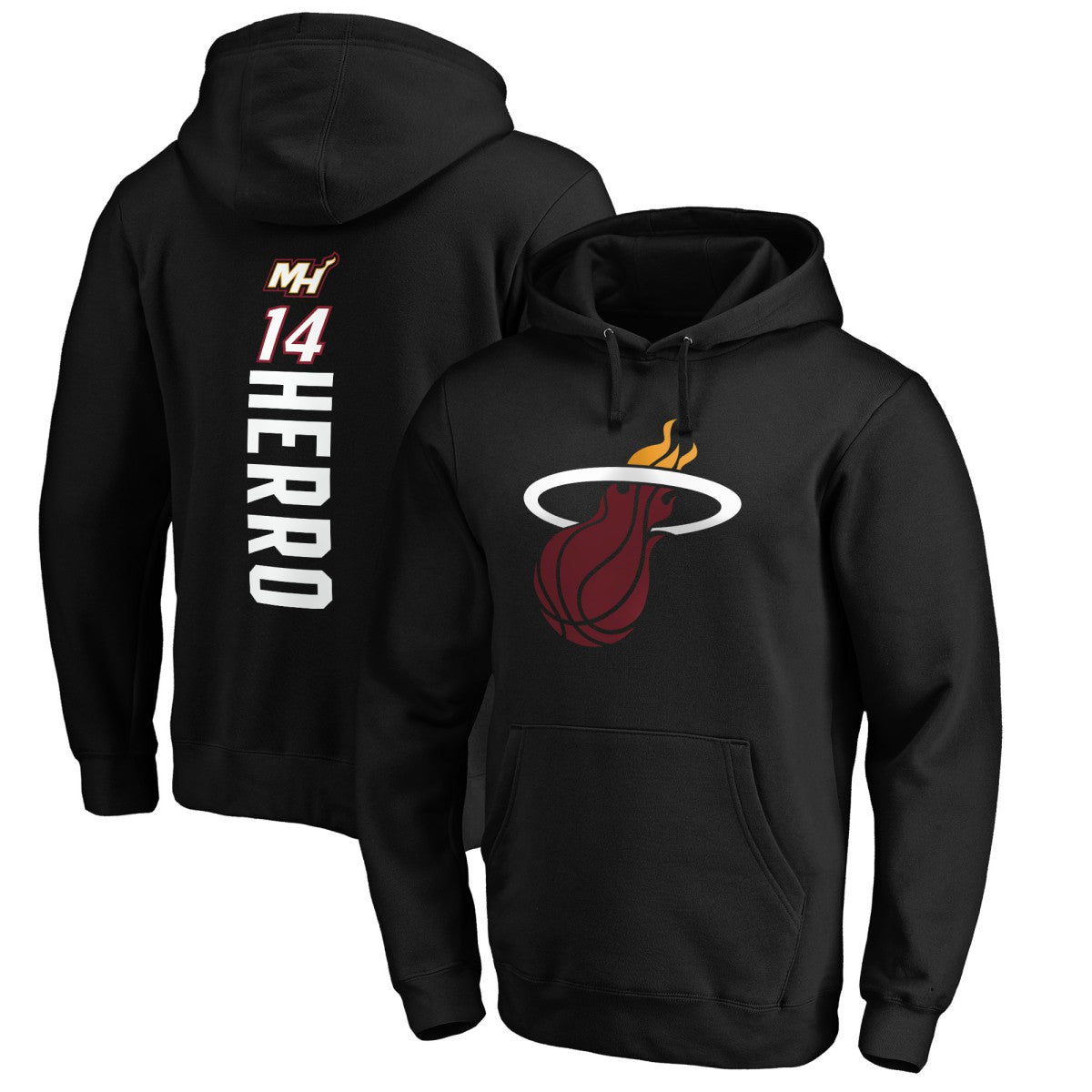 NBA Miami Heat Playmaker Name & Number Pullover Hoodie