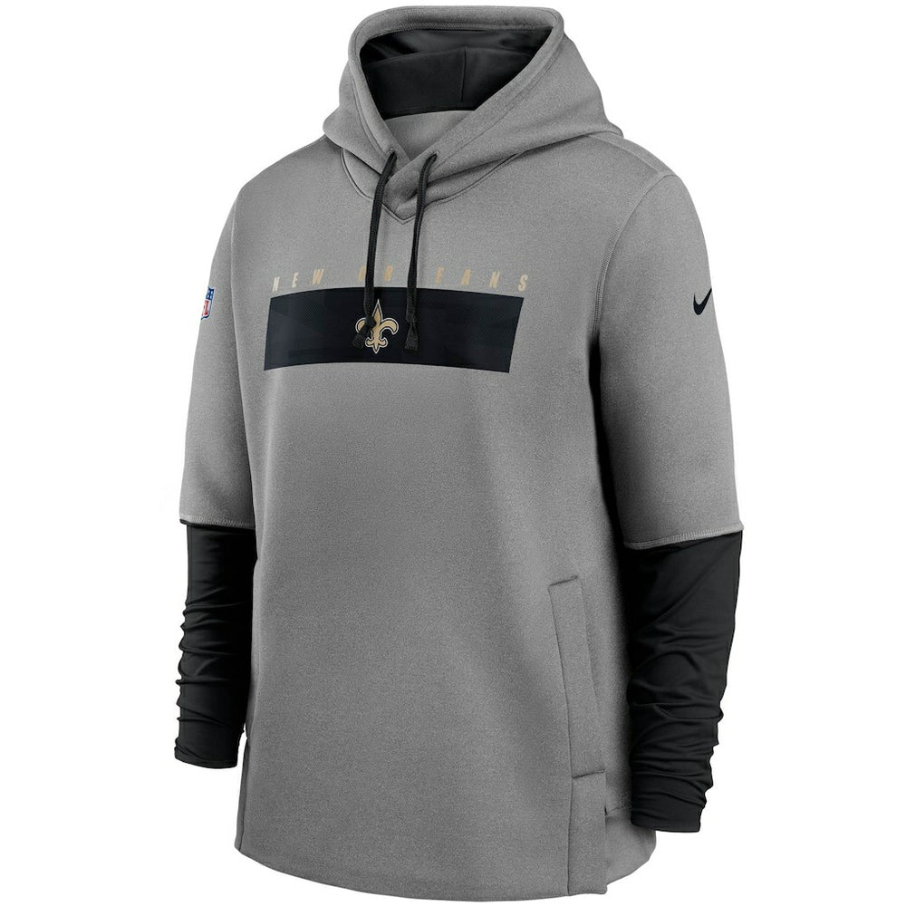 Sideline Playbook Performance Pullover Hoodie - New Orleans Saints