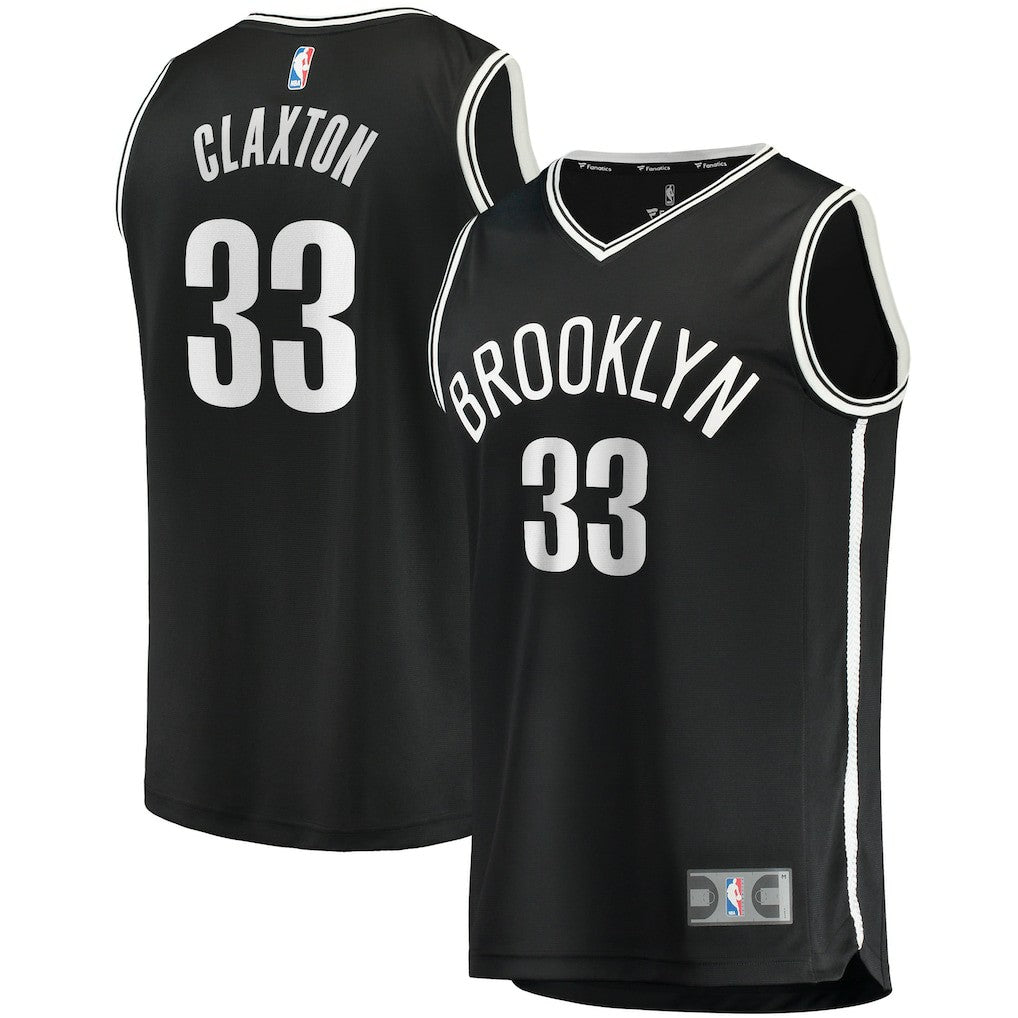 NBA Nicolas Claxton Brooklyn Nets Fast Break Player Jersey