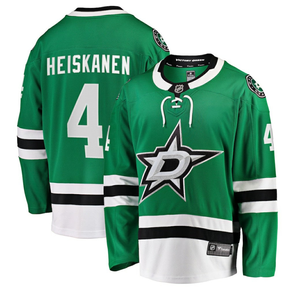 NHL Kelly Green Miro Heiskanen Dallas Stars Fanatics Team Color Breakaway Player Jersey