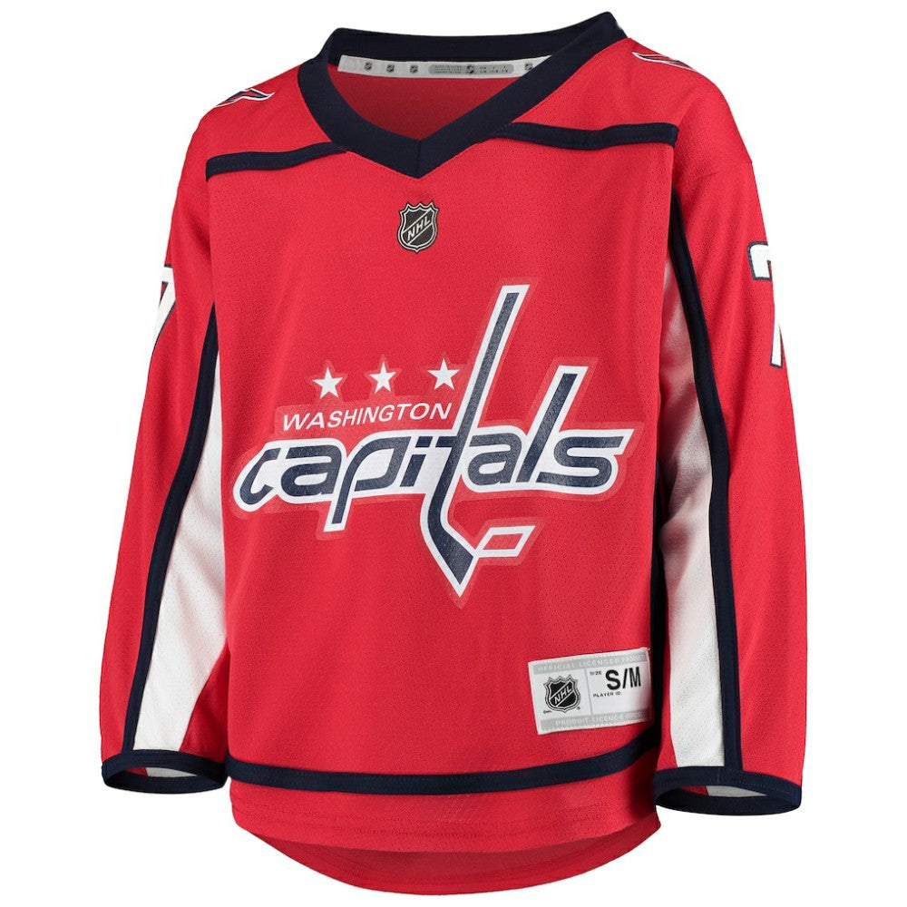 NHL Red TJ Oshie Washington Capitals Youth Home Player Replica Jersey