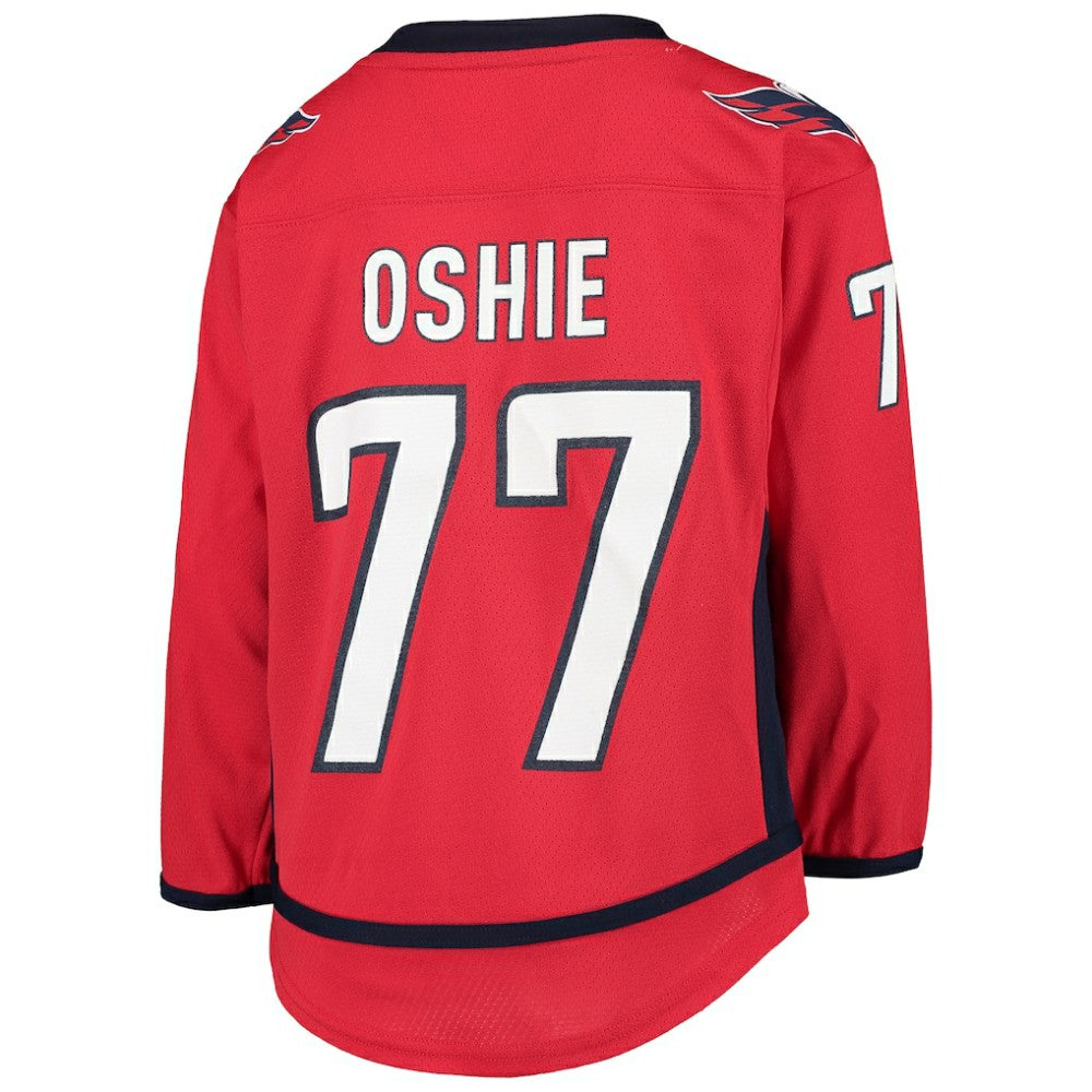 NHL Red TJ Oshie Washington Capitals Youth Home Player Replica Jersey