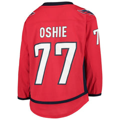 NHL Red TJ Oshie Washington Capitals Youth Home Player Replica Jersey
