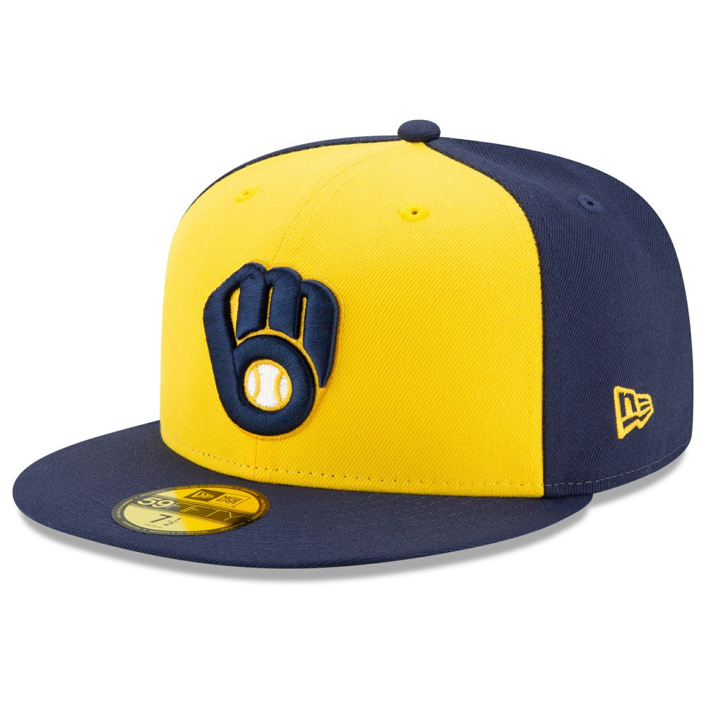 MLB Milwaukee Brewers New Era Alternate Authentic Collection On-Field 59FIFTY Fitted Hat