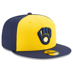 MLB Milwaukee Brewers New Era Alternate Authentic Collection On-Field 59FIFTY Fitted Hat