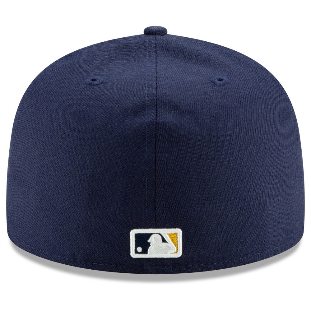 MLB Milwaukee Brewers New Era Home Authentic Collection On-Field 59FIFTY Fitted Hat