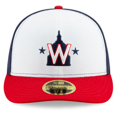 MLB Washington Nationals New Era Alternate 2020 Authentic Collection On-Field Low Profile Fitted Hat