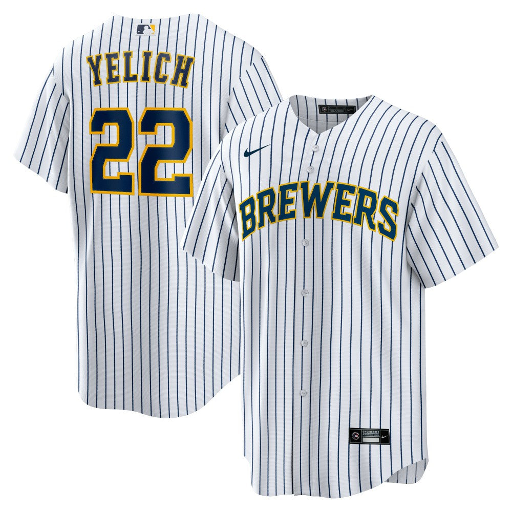 MLB Christian Yelich Milwaukee Brewers Nike Alternate Replica Player Jersey