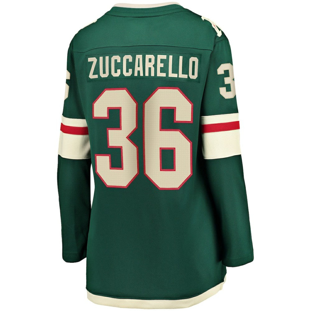 NHL Green Mats Zuccarello Minnesota Wild Fanatics Women's Breakaway Player Jersey