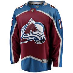 NHL Burgundy Valeri Nichushkin Colorado Avalanche Fanatics Breakaway Player Jersey