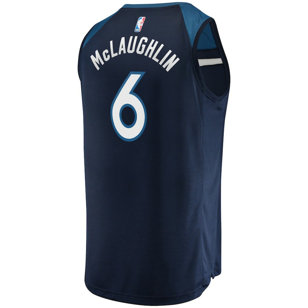 NBA Jordan McLaughlin Minnesota Timberwolves Fast Break Player Jersey