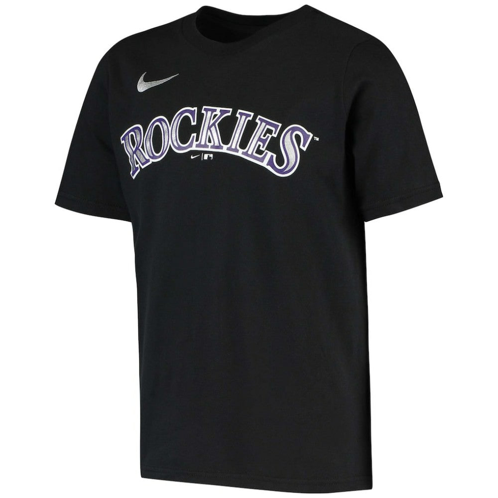 MLB Charlie Blackmon Colorado Rockies Nike Youth Name & Number T-Shirt