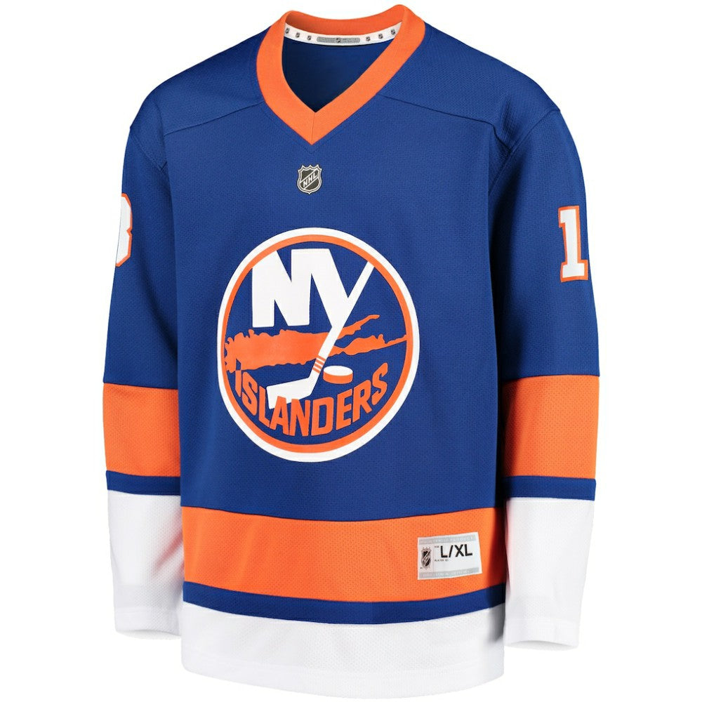 NHL Royal Mathew Barzal New York Islanders Youth Home Player Replica Jersey