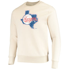 MLB Texas Rangers Majestic Threads Fleece Pullover Sweatshirt