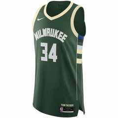 NBA Giannis Antetokounmpo Milwaukee Bucks Authentic Jersey