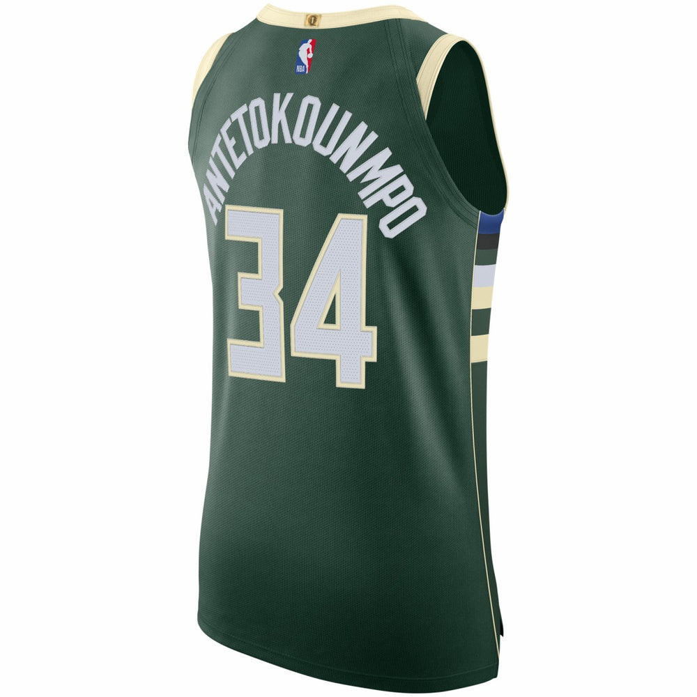 NBA Giannis Antetokounmpo Milwaukee Bucks Authentic Jersey