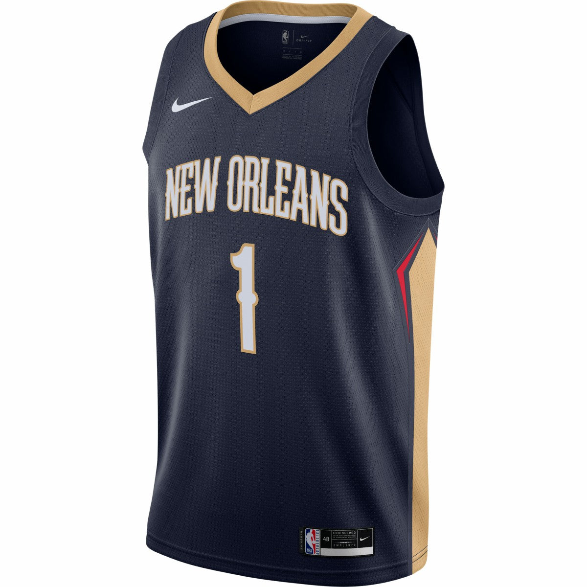 NBA Zion Williamson New Orleans Pelicans Swingman Jersey
