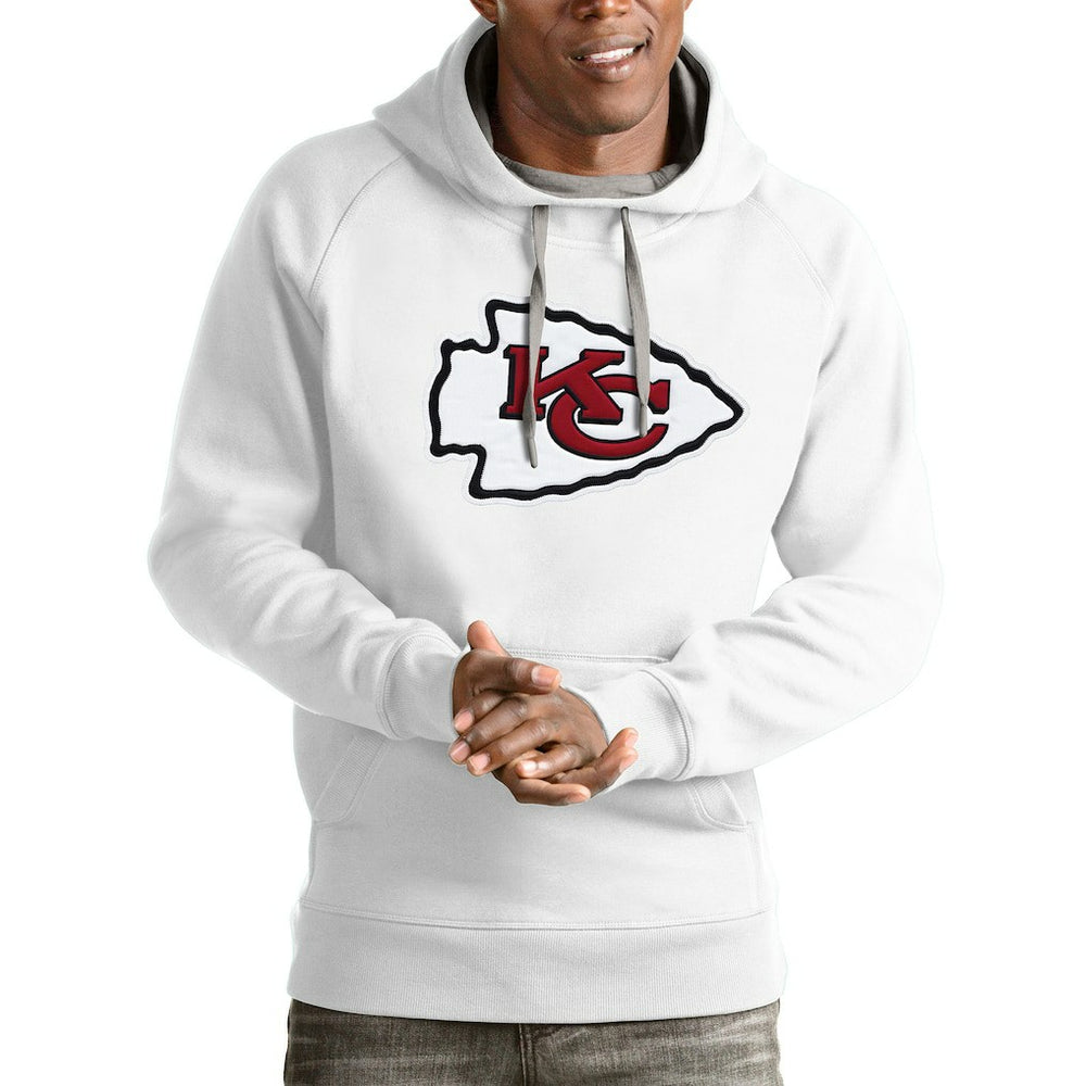Antigua Victory Pullover Hoodie - Kansas City Chiefs