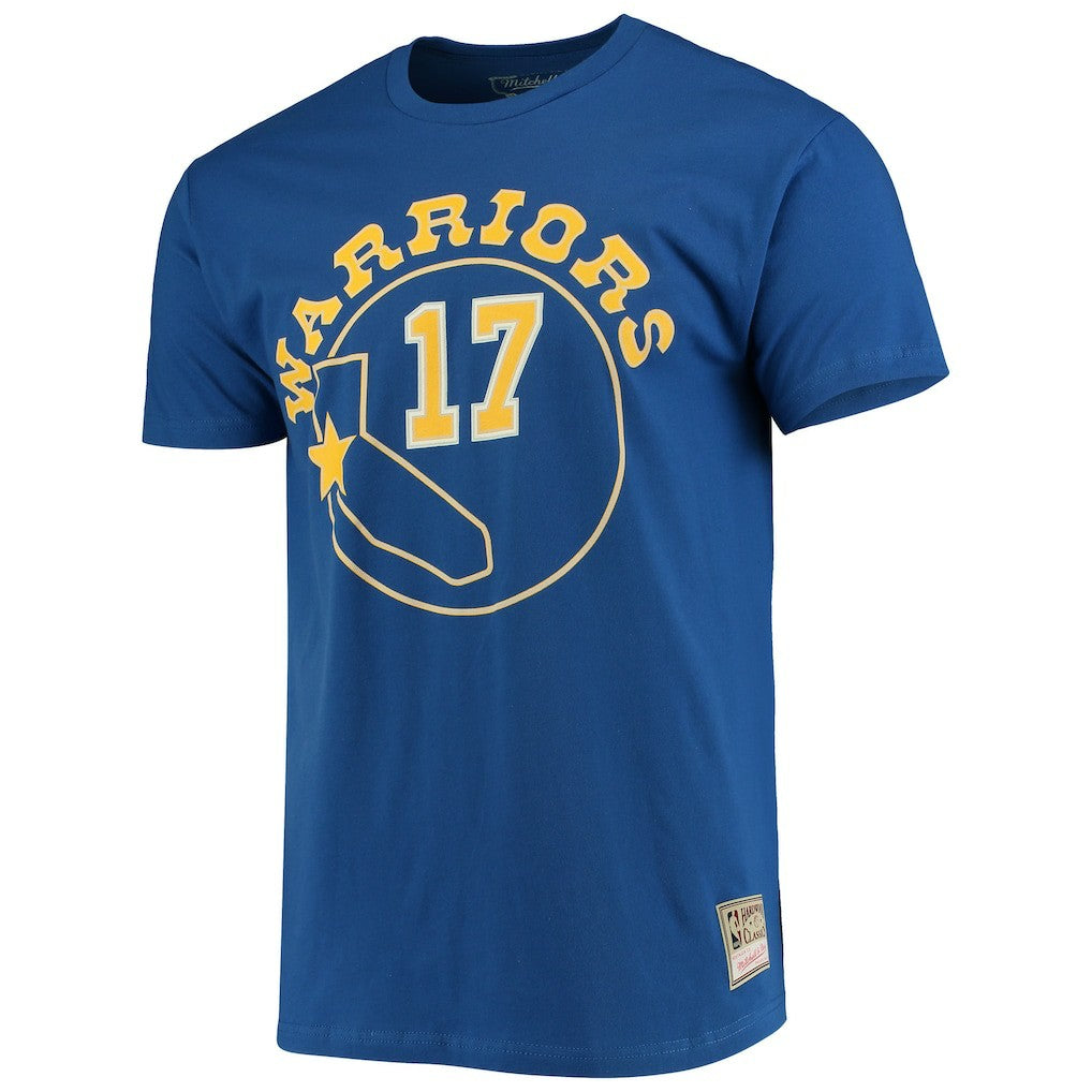 NBA Chris Mullin Golden State Warriors Hardwood Classics Name & Number Team T-Shirt sale