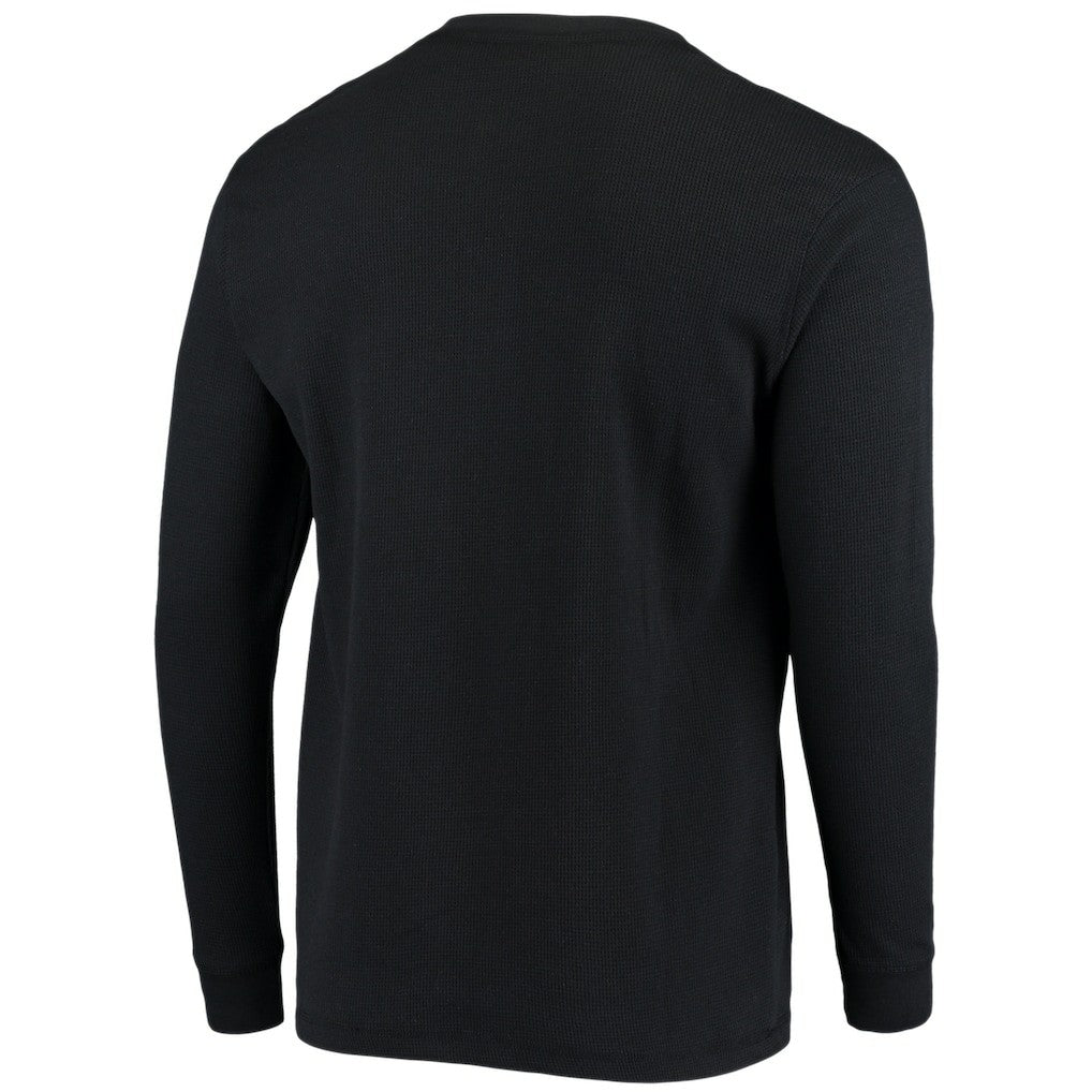 Dunbrooke Logo Maverick Thermal Henley Long Sleeve T-Shirt - New Orleans Saints