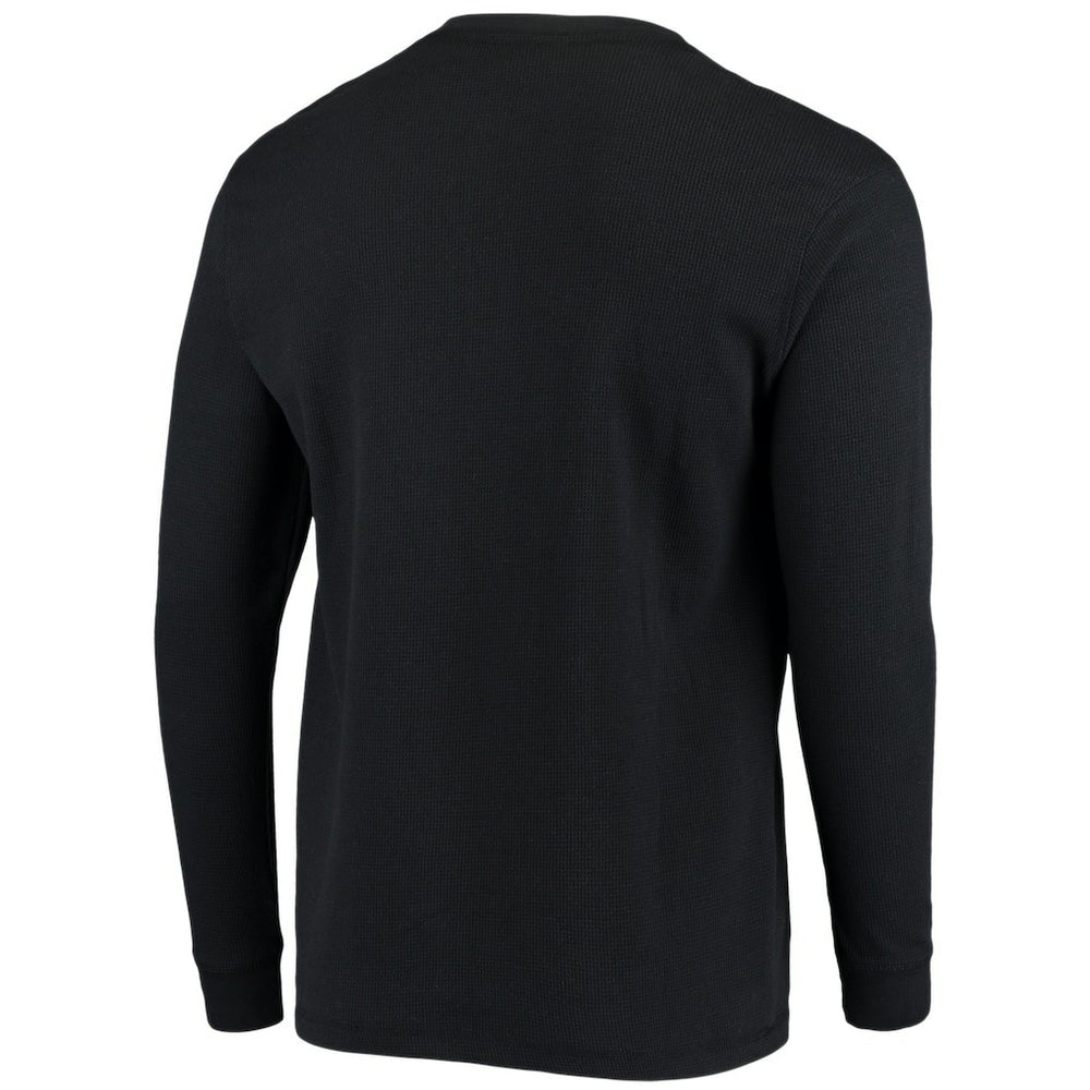 Dunbrooke Logo Maverick Thermal Henley Long Sleeve T-Shirt - New Orleans Saints