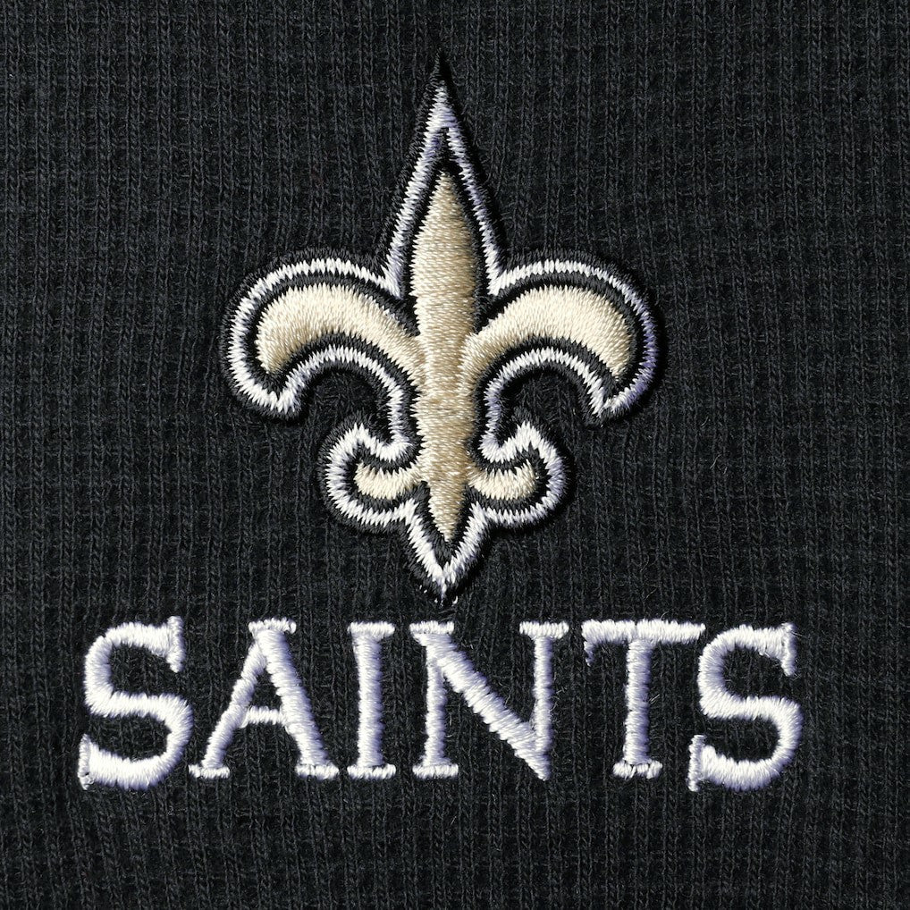 Dunbrooke Logo Maverick Thermal Henley Long Sleeve T-Shirt - New Orleans Saints