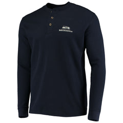 Dunbrooke Logo Maverick Thermal Henley Long Sleeve T-Shirt - Seattle Seahawks