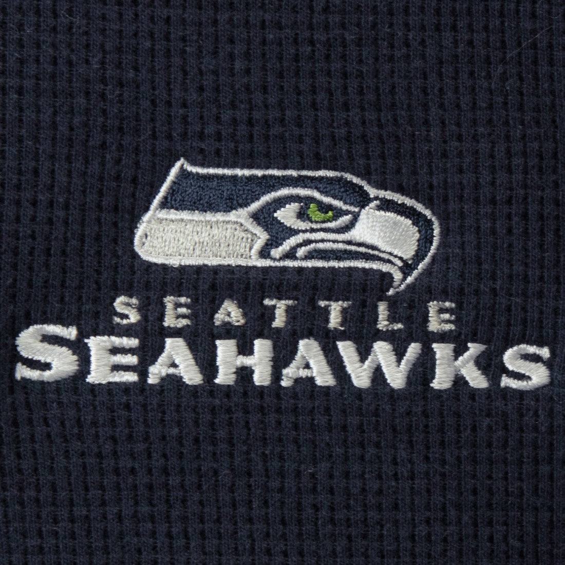 Dunbrooke Logo Maverick Thermal Henley Long Sleeve T-Shirt - Seattle Seahawks
