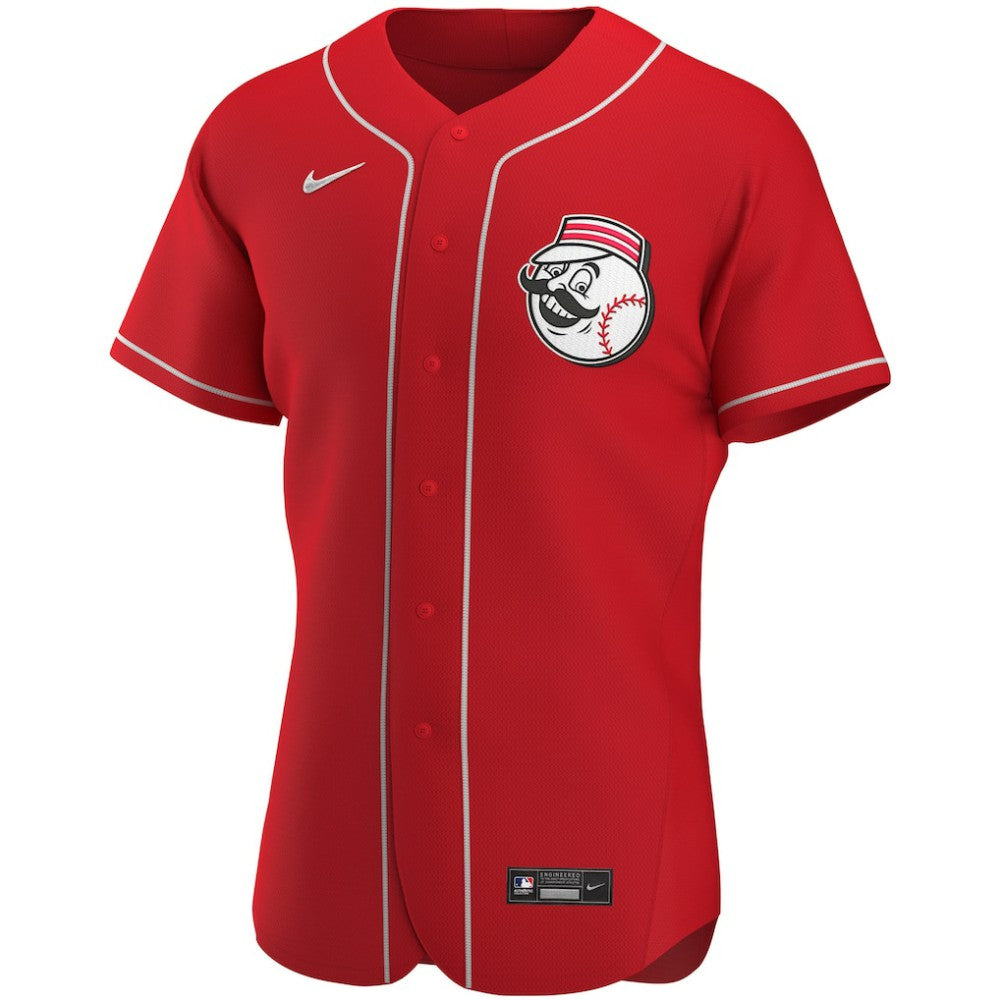 MLB Cincinnati Reds Nike Alternate Authentic Team Logo Jersey