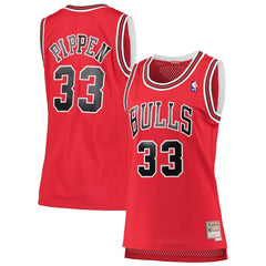 NBA Scottie Pippen Chicago Bulls Women's 1997/98 Hardwood Classics Swingman Jersey sale