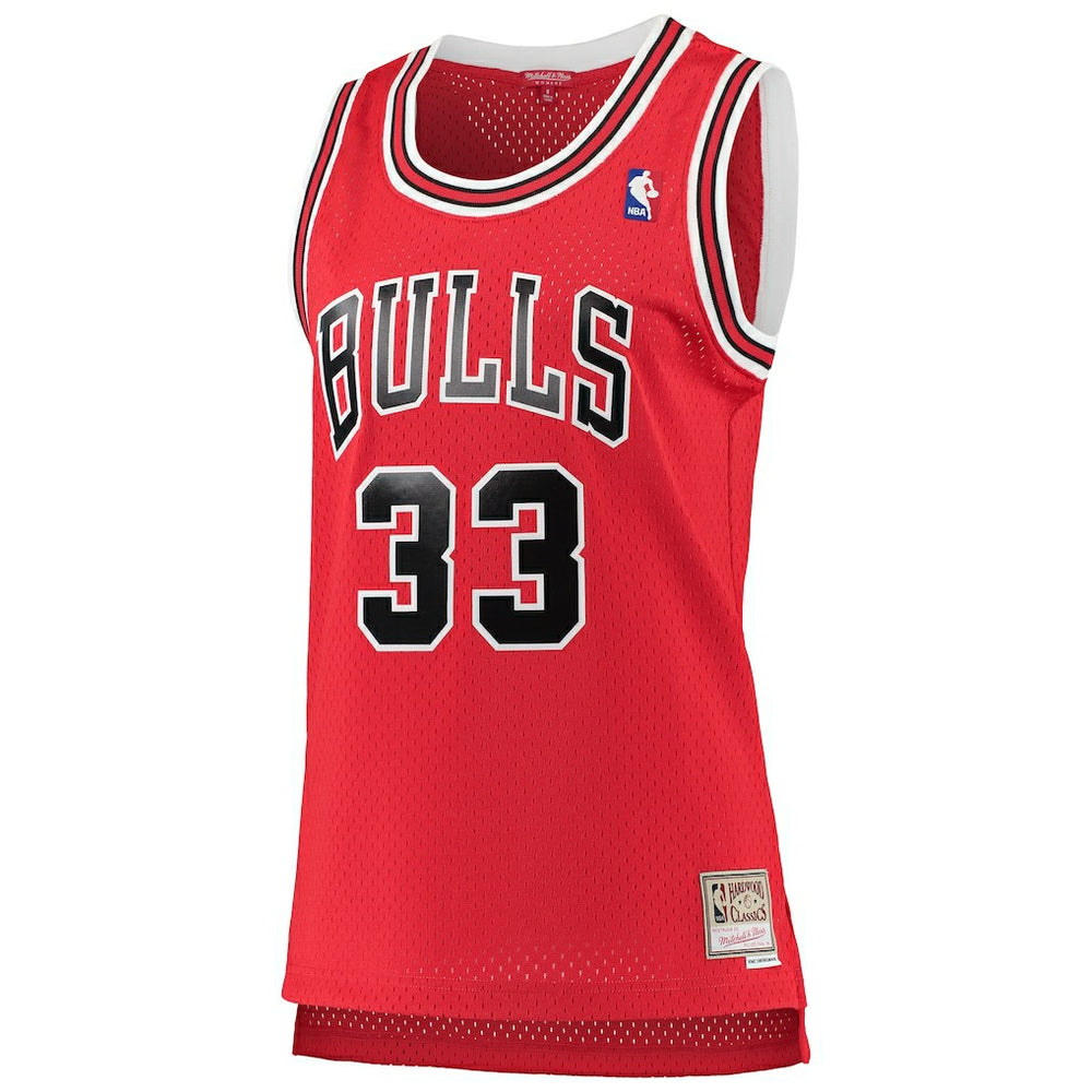 NBA Scottie Pippen Chicago Bulls Women's 1997/98 Hardwood Classics Swingman Jersey sale