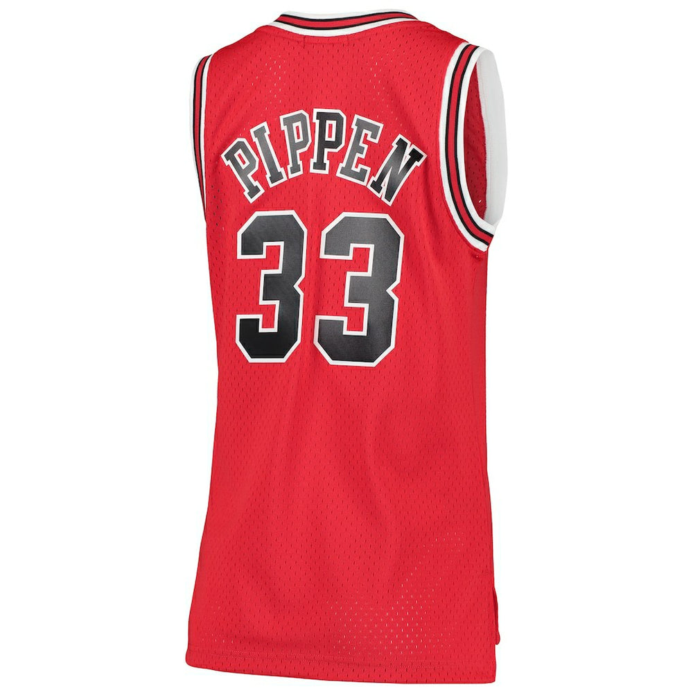 NBA Scottie Pippen Chicago Bulls Women's 1997/98 Hardwood Classics Swingman Jersey sale