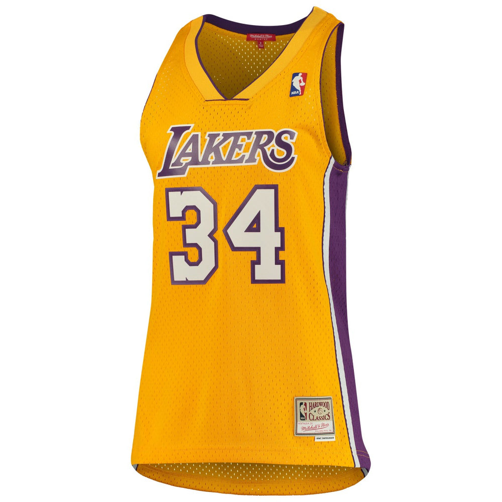 NBA Shaquille O'Neal Los Angeles Lakers Women's 1999/00 Hardwood Classics Swingman Jersey