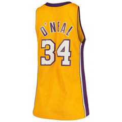 NBA Shaquille O'Neal Los Angeles Lakers Women's 1999/00 Hardwood Classics Swingman Jersey